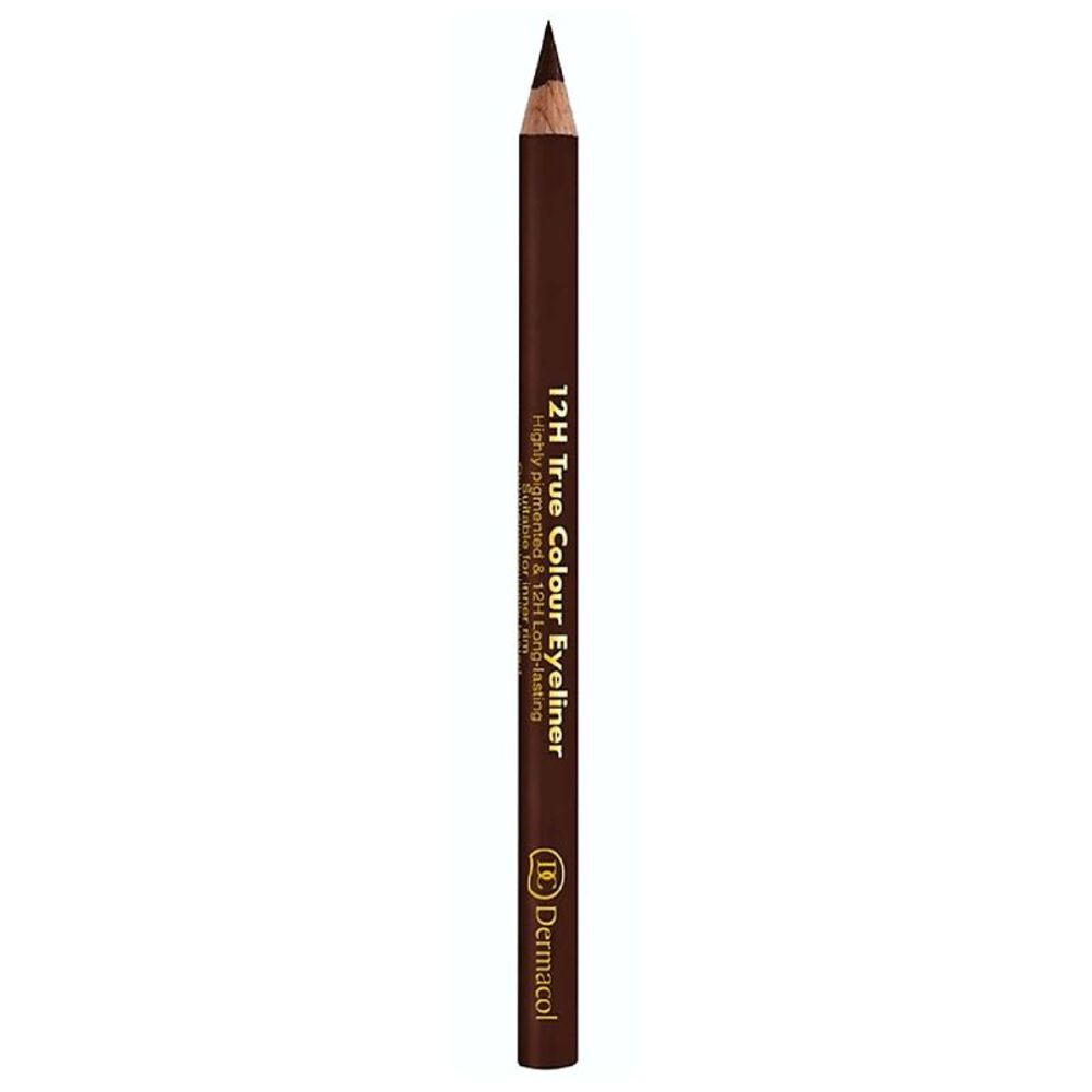 Dermacol 12h True Colour Eyeliner No. 4 Light Brown  for Women 0.07 oz - New